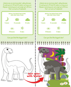 Color with Water - Dinosaurs