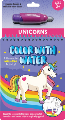 Color with Water - Unicorns