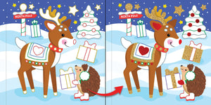 Color-by-Foil Sticker Book: Christmas