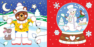 Color-by-Foil Sticker Book: Christmas