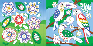 Color-by-Foil Sticker Book: Sparkle and Shine