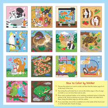 Load image into Gallery viewer, My First Color-by-Sticker Book: Pets