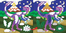 Load image into Gallery viewer, Color-by-Foil Sticker Book: Dinosaurs