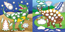 Load image into Gallery viewer, Color-by-Foil Sticker Book: Dinosaurs