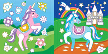 Load image into Gallery viewer, Color-by-Foil Sticker Book: Unicorns