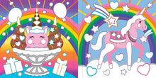 Load image into Gallery viewer, Color-by-Foil Sticker Book: Unicorns
