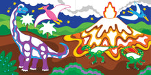 Load image into Gallery viewer, Color-by-Dots Sticker Book: Dinosaurs