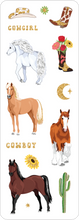 Load image into Gallery viewer, Horses Sticker Set
