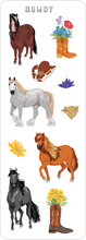 Load image into Gallery viewer, Horses Sticker Set