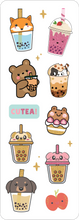 Load image into Gallery viewer, Bubble Tea Sticker Set