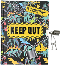 Load image into Gallery viewer, Keep Out! Locking Journal