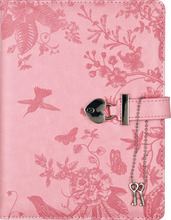 Load image into Gallery viewer, Artisan Hummingbird Locking Journal