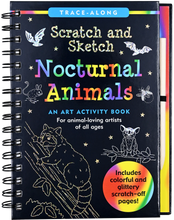 Load image into Gallery viewer, Scratch &amp; Sketch Nocturnal Animals