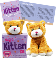 Load image into Gallery viewer, Hug a Kitten Kit (Book + Plush)