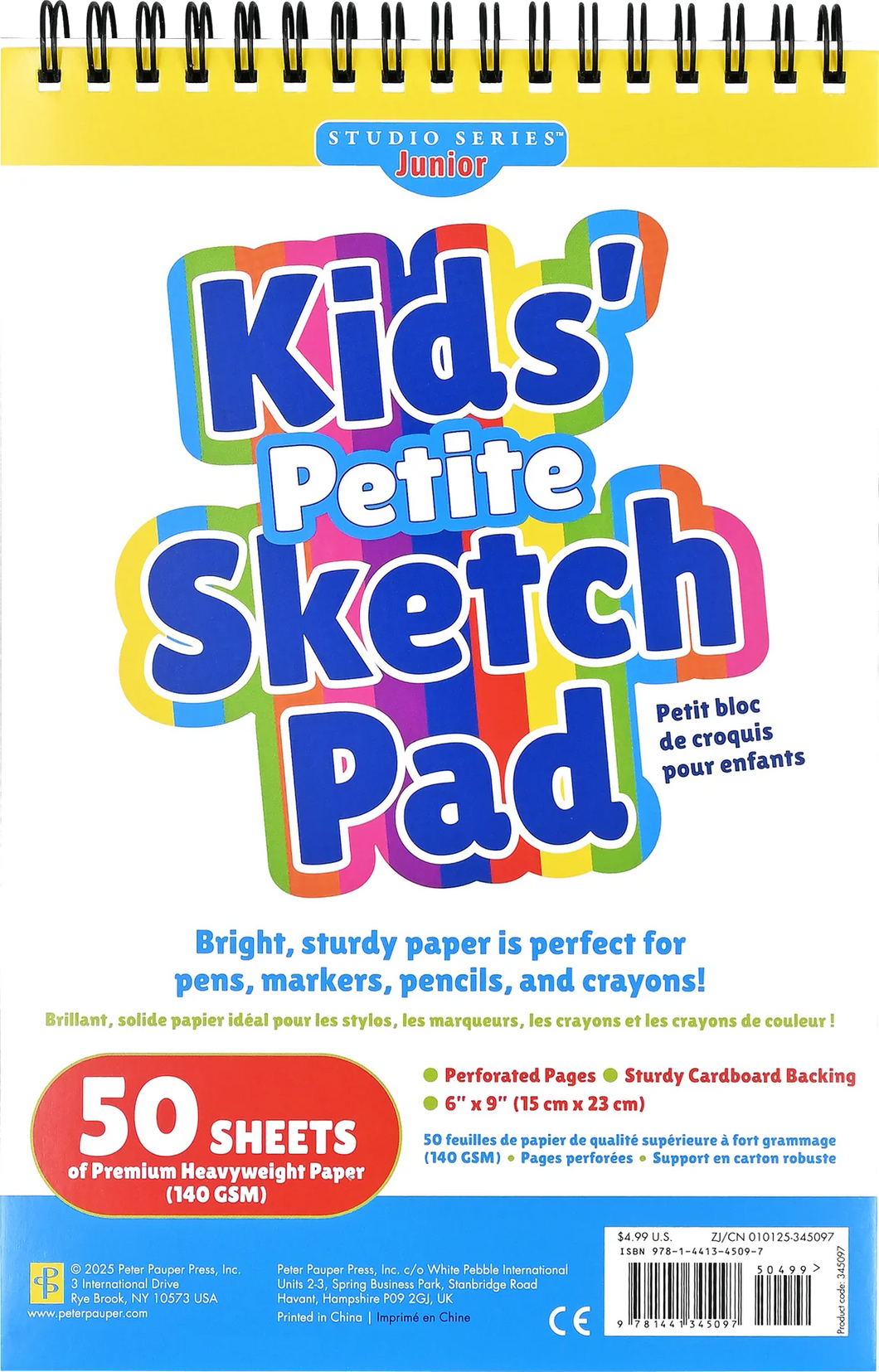 Studio Series Junior Kids' Portable Sketch Pad