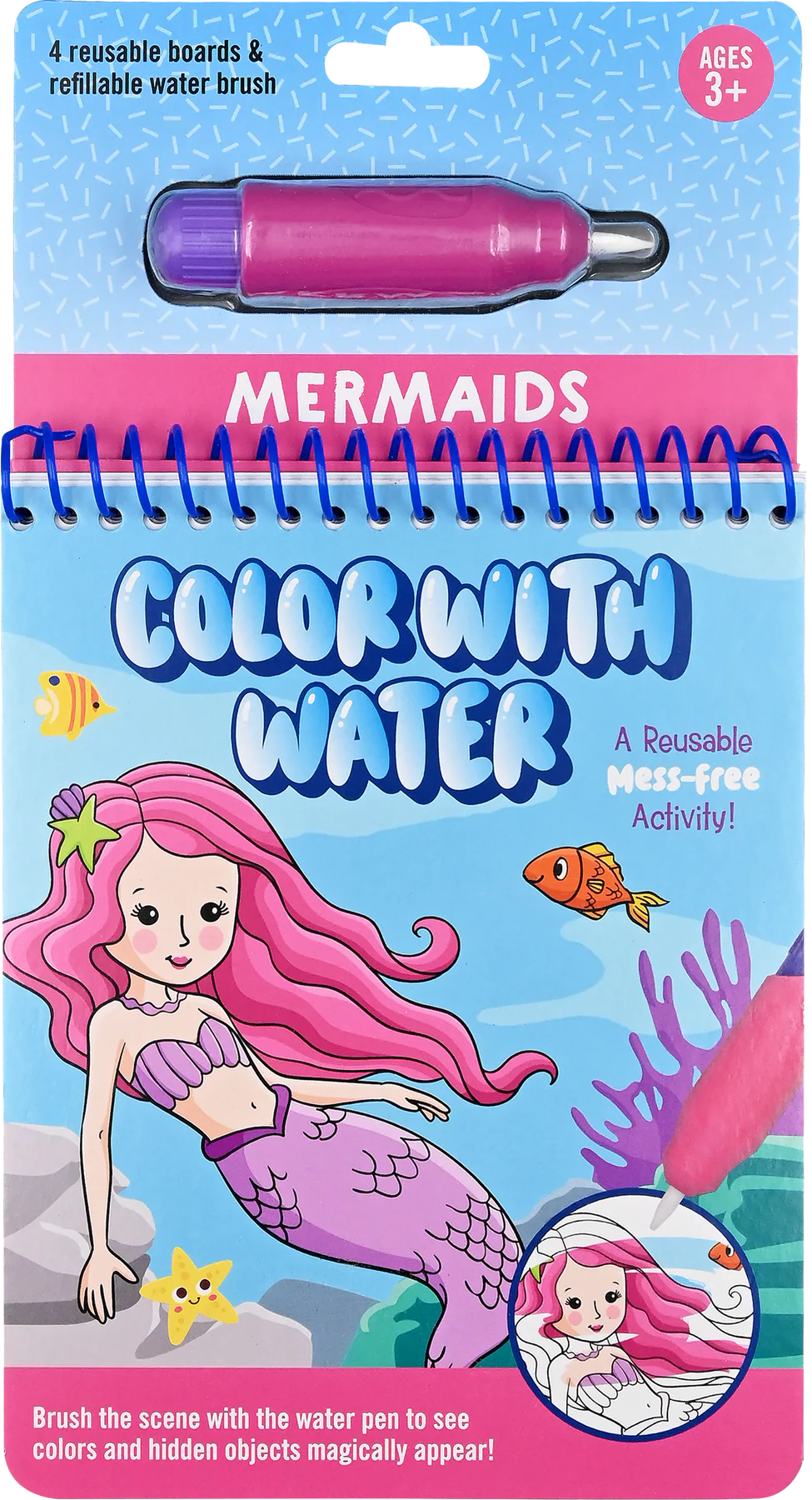 Color with Water - Mermaids