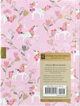 Load image into Gallery viewer, Unicorn Blooms Locking Journal