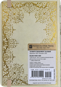 2026 Gilden Ivory Weekly Planner