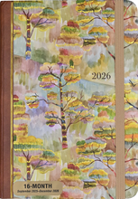 Load image into Gallery viewer, 2026 Watercolor Treescape Weekly Planner