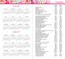 Load image into Gallery viewer, 2026-27 Watercolor Garden 2-Year Pocket Planner