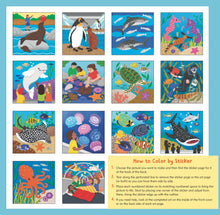 Load image into Gallery viewer, My First Color-by-Sticker Book: At the Aquarium