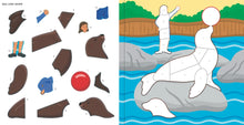 Load image into Gallery viewer, My First Color-by-Sticker Book: At the Aquarium