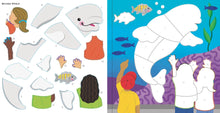 Load image into Gallery viewer, My First Color-by-Sticker Book: At the Aquarium