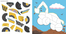 Load image into Gallery viewer, My First Color-by-Sticker Book: Monster Trucks