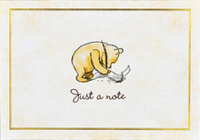 Load image into Gallery viewer, Winnie-the-Pooh "Just a Note" Note Cards