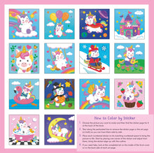 Load image into Gallery viewer, My First Color-by-Sticker Book: Baby Unicorn Sparkles