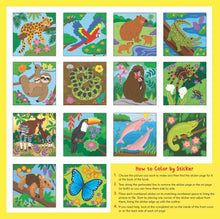 Load image into Gallery viewer, My First Color-by-Sticker Book: Rainforest Animals