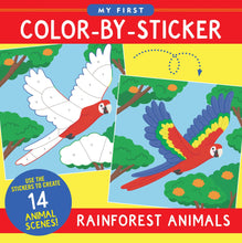 Load image into Gallery viewer, My First Color-by-Sticker Book: Rainforest Animals