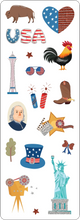 Load image into Gallery viewer, America Sticker Set