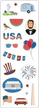 Load image into Gallery viewer, America Sticker Set