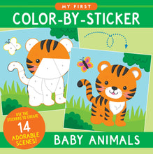 Load image into Gallery viewer, My First Color-by-Sticker Book: Baby Animals