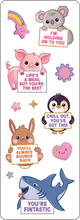 Load image into Gallery viewer, Emotional Support Sticker Set