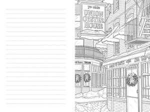 Boston: A Color-Your-Own Travel Journal