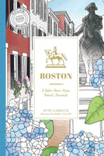 Load image into Gallery viewer, Boston: A Color-Your-Own Travel Journal