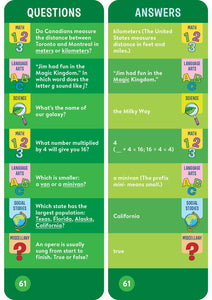 Brain Quest Grade 3 Smart Cards