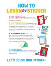 Load image into Gallery viewer, Learn by Sticker: Beginning Phonics