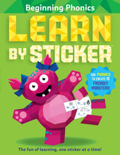 Load image into Gallery viewer, Learn by Sticker: Beginning Phonics