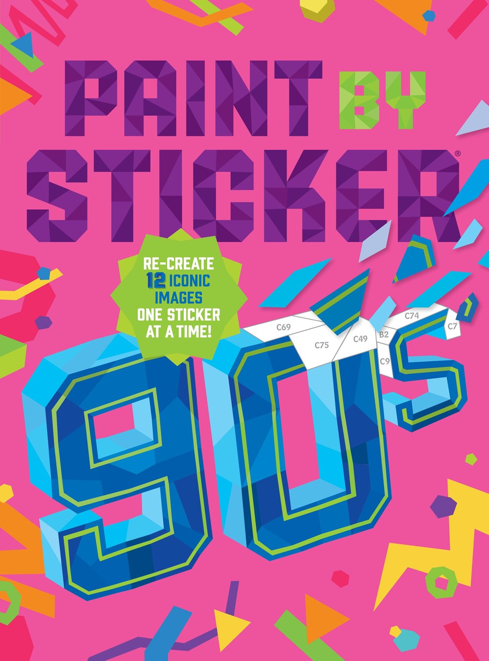 Paint by Sticker: 90's