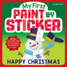 Load image into Gallery viewer, My First Paint by Sticker: Happy Christmas
