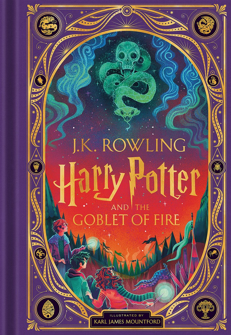 Harry Potter and the Goblet of Fire (Illustrated with Interactive Elements)