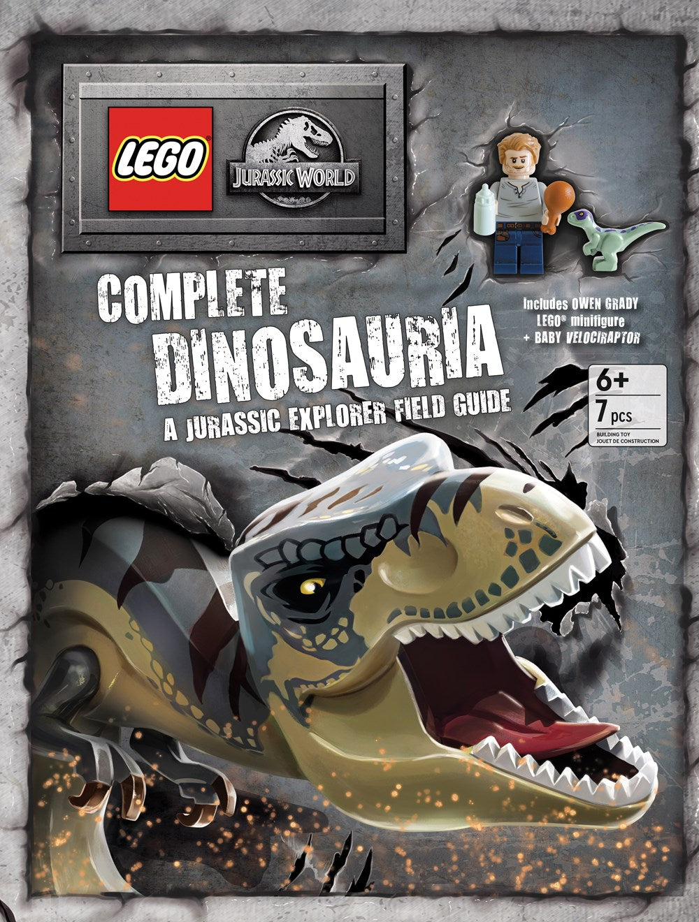 LEGO® Jurassic World™ Complete Dinosauria : A Jurassic Explorer Field Guide (Activity Book with Minifigure)