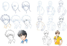 Load image into Gallery viewer, How to Draw Manga Boys in Simple Steps