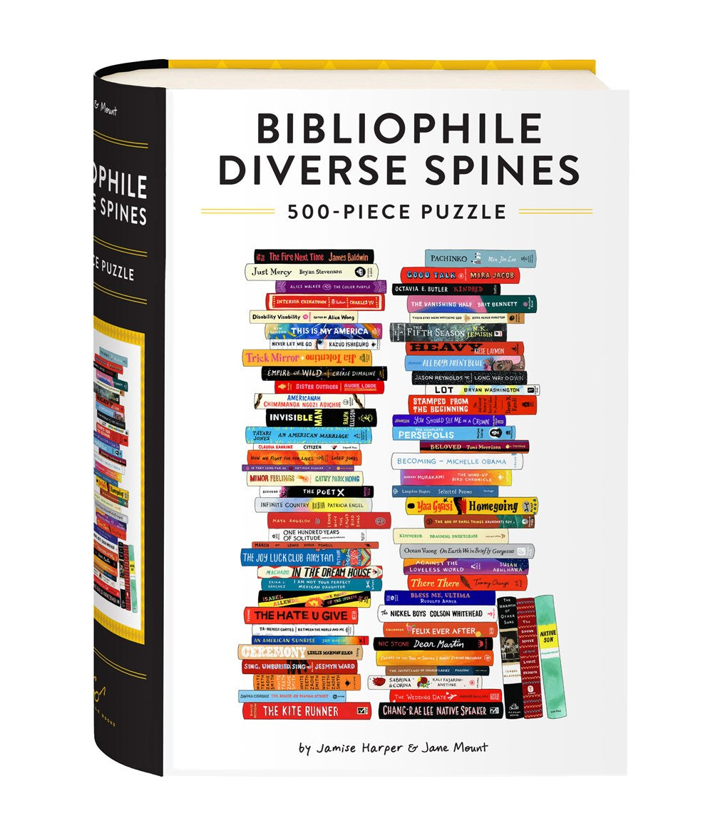 Bibliophile Diverse Spines Puzzle (100 pieces)