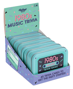 1980s Music Trivia Game