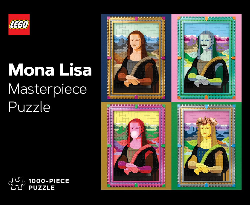 LEGO® Mona Lisa Masterpiece Puzzle (1,000 pieces)