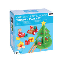 Load image into Gallery viewer, Christmas Treehouse Wooden Play Set